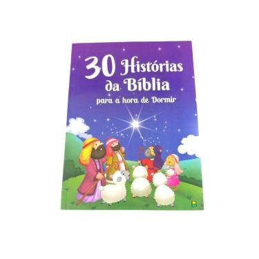 Imagem de Livro Infantil 30 Histórias Da Bíblia Para Hora De Dormir