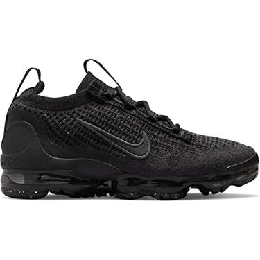 Imagem de Nike Kid's Shoes Air Vapormax 2021 Flyknit (GS) Triple Black DB1550-001 (Numeric_4)