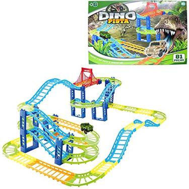 Imagem de Dino Pista De Carro 81 Pecas, Ark Toys