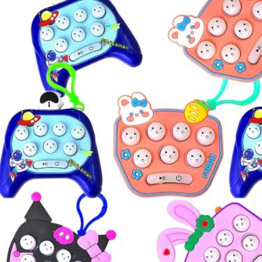 Imagem de Pop It Anti-Stress Brinquedo Fura Bolhas Relaxante Divertido para Crianças e Adultos Fidget Toys Sensorial Seguro Lembrancinhas Pop Mania Jogo De Apertar