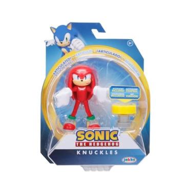 Imagem de Sonic The Hedgehog 4'' Articulated Action Figure Collection (Choose Figure) (Knuckles 2.0), (STH2022)