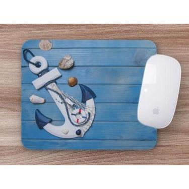Imagem de Mouse Pad Emborrachado Personalizado Náutico Oceania Praia Mar - Deluz