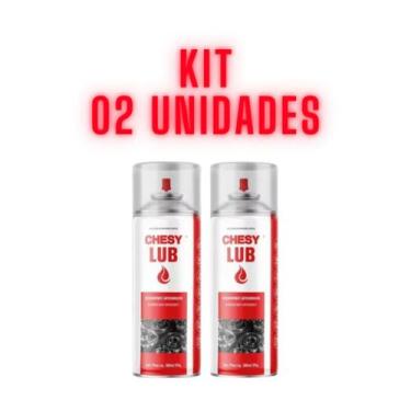 Imagem de Kit 02 Desengripante Spray Lubrificante Anticorrosivo 300 ml - Chesy L