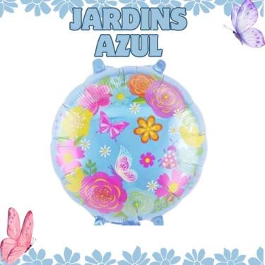 Imagem de Baloes Jardins Metalizados 18 Polegadas Festa Decoraçao - Crgfestas, A