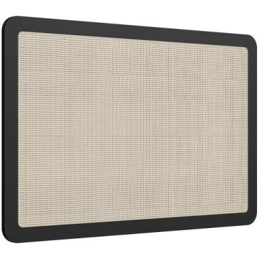 Imagem de Cabeceira Cama Box Solteiro Painel Com Telinha 90cm Moss A03 Nero - Ly