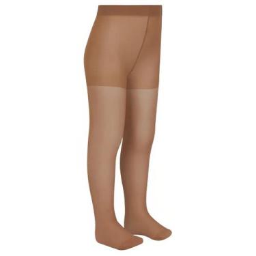 Imagem de Meia Calça Casual Infantil Menina Dia a Dia Fio 20 Trifil W06851, Natu