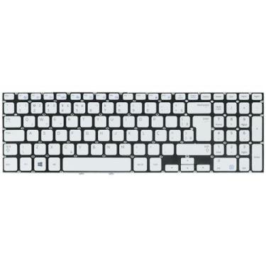 Imagem de Teclado para Notebook Samsung NP Series NP355E5C - BestBattery, Branco