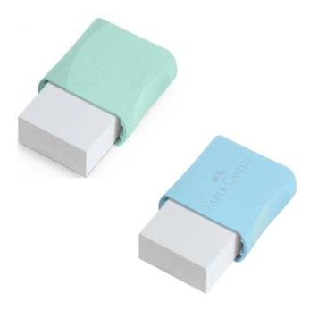 Imagem de Borracha Faber Castell Max Tons Pastel Neon Preta Branca Unidade/Kit -