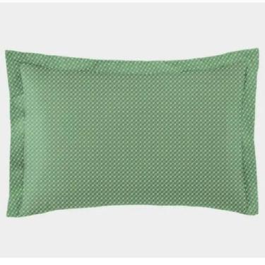 Imagem de Fronha Altenburg Toque Acetinado Slim 50 x 70 cm com Abas Organic Verd