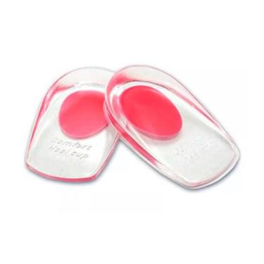 Imagem de Calcanheira De Silicone Gel Adesivo Conforto Dos Pés 1 Par - Comfort H