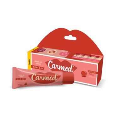 Imagem de Carmed Hidratante Labial Maçã do Amor Com Cor 10g - CIMED