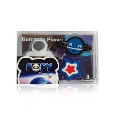 Imagem de Borracha planet 3 pcs ff4500 - fofy
