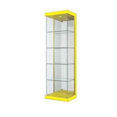 Imagem de Cristaleira em vidro Amarelo Laca - DesignerDecor