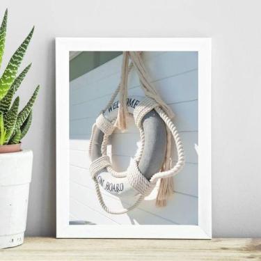 Imagem de Quadro Coleção Praia Soft - Boia 33x24cm - Quadros On-line