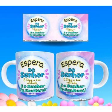 Imagem de Caneca gospel frases religiosas versículos bíblicos motivacionais 14 -