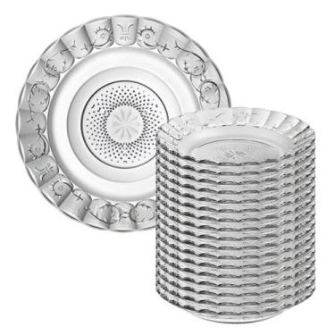 Imagem de Jogo De Pratos Fundos C/18 Peças Aparelho De Jantar Em Vidro - Rio Gla