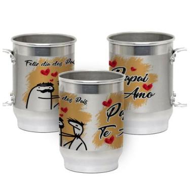 Imagem de Caneca de Chopp de Alumínio 600ML Personalizado Flork Paizão - Present