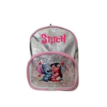 Imagem de Bolsa Infantil Stitch, Bolsa de costas para Crianças (Prata)