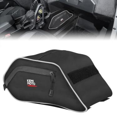 Imagem de KEMIMOTO Bolsa de armazenamento UTV para console compatível com Polaris General 1000/4 1000/General XP 1000 2016 2017 2018 2019 2020 2021 2022 2023 2024 2025