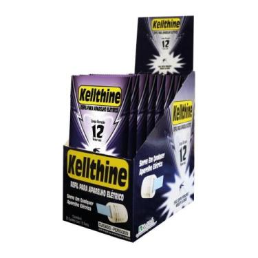 Imagem de Repelente Elétrico Refil Kellthine Pastilha 12g - Embalagem com 20 Uni