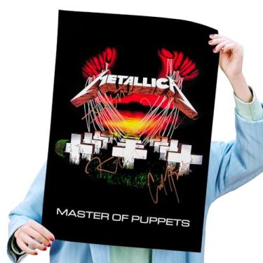 Imagem de Poster Autoadesivo 40x60cm Master of Puppets Metallica