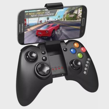 Imagem de Controle Gamepad Sem Fio p/ Celular Bluetooth Joystick ipega android 9021