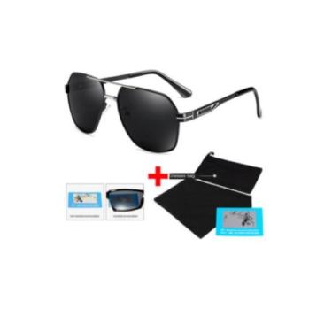 Imagem de Óculos De Sol Polarizado Com Proteção Uv400 Com Kit Completo - WAR BLA