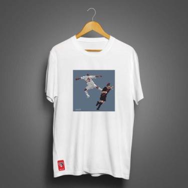 Imagem de Camiseta São Paulo Masculina Zé Carretilha Voadora Em Argentino - M. T