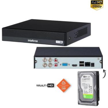 Imagem de Dvr Intelbras Mhdx Multi Hd 4 Canais - Lançamento C/hd