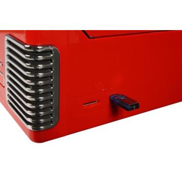 Imagem de Radio Retro Ribeiro e Pavani Autorama Vermelho - Classic - Ribeiro E P