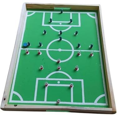 Imagem de Futebol de Dedo Tabuleiro Campo de Futebol - Dedobol Peteleco Jogo Lúdico Educativo Diversão