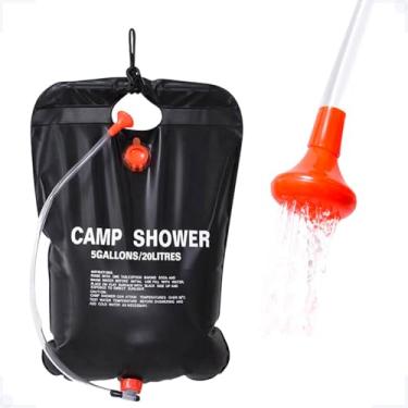 Imagem de Ducha Chuveiro Bolsa Camping Praia Portátil 20 Litros Portátil Aquecimento Solar