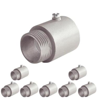 Imagem de 8 Conector Unidut Cônico Sieg Medida 3/4 Em Alumínio