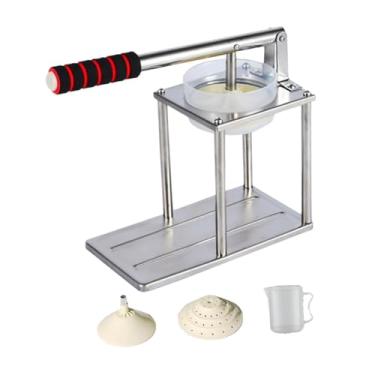 Imagem de Generic Máquina de prensa manual para de frutas, de frutas, fácil de limpar, portátil, aço inoxidável, extrator de ergonômico, espremedor, Cabeça Pontuda