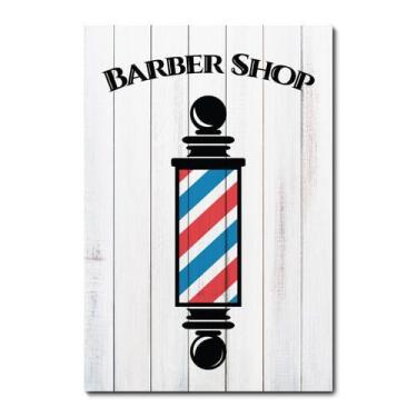 Imagem de Placa Decorativa - Barber Shop - Barbearia - 1448plmk - Allodi