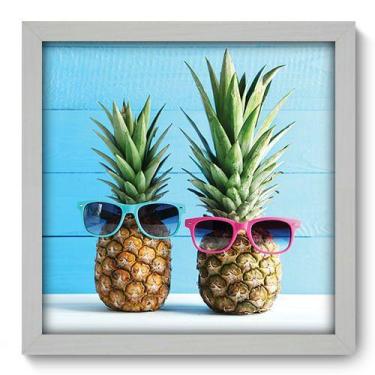 Imagem de Quadro Decorativo - Abacaxi - 33cm x 33cm - 219qdcb - Allodi