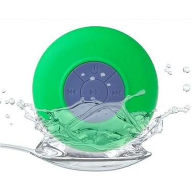 Imagem de Caixa de som Bluetooth a prova de água verde - Ukimix