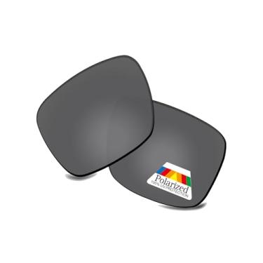 Imagem de Bwake Lentes de reposição para óculos de sol Ray-Ban Meta Wayfarer RW4006 50 mm - preto escuro polarizado