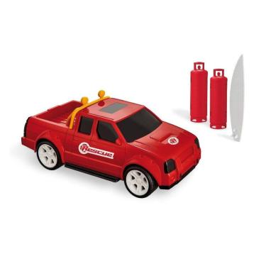 Imagem de Brinquedo Caminhonete Pick Up Bombeiro Rescue Team