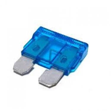 Imagem de 1 UNIDADE = 15A Azul Fusível Lâmina Engate Para Sistema De Som Automotivo Fusivel Carro Moto