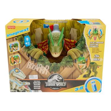 Imagem de Imaginext Dilophosaurus Gigante Com Som E Luz Mattel - HVY16