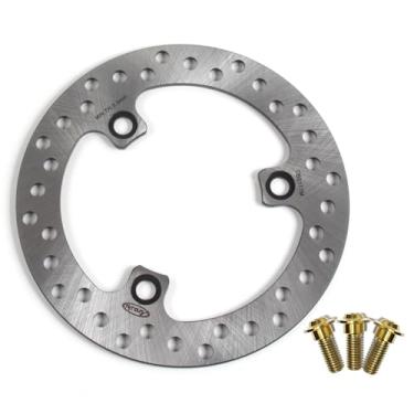 Imagem de Arashi Rotor de disco de freio traseiro com parafusos de montagem para Honda RS125R 1990-2022, RS125GP 1998-2008, RS250R 1990-1992, NSF250R 2012-2022, acessórios de substituição de motocicleta