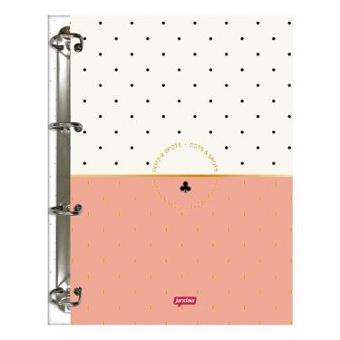 Imagem de Fichário Caderno Argolado Dots e Spots 80 Folhas - Jandaia