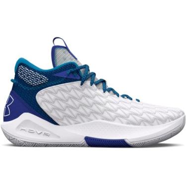 Imagem de Under Armour Hovr Havoc 5 Tênis de basquete masculino, Capri-royal-branco, 40