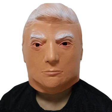 Imagem de Máscara facial Trump Comedy Latex Headgear Cosplay Costume