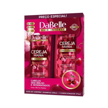 Imagem de Kit Shampoo + Condicionador DaBelle Cereja Mania 425ml