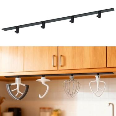 Imagem de Suporte de metal compatível com todos os acessórios de misturador Kitchen Aid, branco