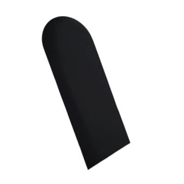 Imagem de Kit 15 Cabeceiras Nuvem Estofada Para Cama Box Casal Queen King | MDF + Suede + Fita 3M(PRETO,10)