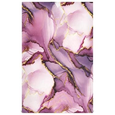 Imagem de Joisal Toalhas de prato de outono para cozinha decorativas ouro rosa branco estético bonito chá toalhas de mão panos de prato reutilizáveis absorventes 45 x 71 cm, 4 pacotes