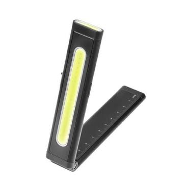 Imagem de Lanterna Mini LED Recarregável USB-C Com Régua, Luz De Trabalho Magnét